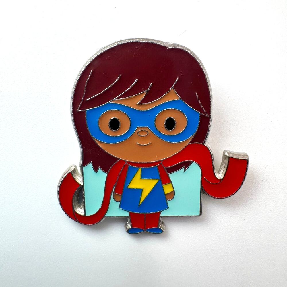 Ms. Marvel Kamala Khan One Family Disney Cutie Style Trading Pin